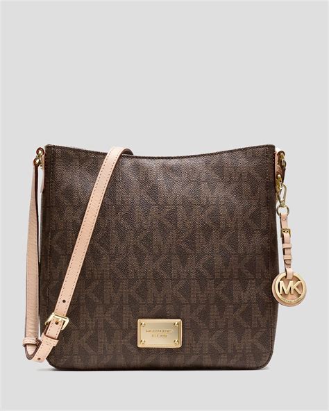 michael kors outlet crossbody jet phone brown|mk jet set travel crossbody.